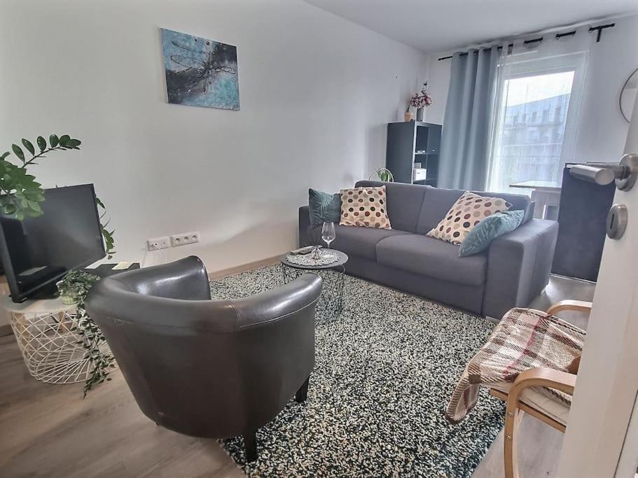 Superbe Appartement Avec 2 Balcons - Vue Sur La Cathedrale Environ 15 Min En Tram Strasbourg Eksteriør billede