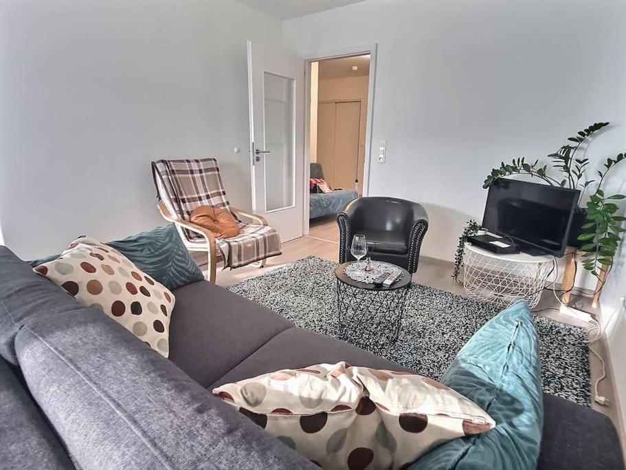 Superbe Appartement Avec 2 Balcons - Vue Sur La Cathedrale Environ 15 Min En Tram Strasbourg Eksteriør billede